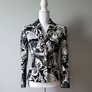 MOVING SALE! St John Floral & Butterfly Sport Blazer